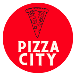 Pizza City logo.